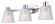Luelle Three Light Vanity in Brushed Nickel (387|IVL1151A03BN)