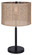 Lano One Light Table Lamp in Matte Black (387|ITL2134B24BK)