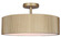 Scarlett Two Light Semi Flush Mount in Gold (387|ISF1208A02PGD)