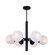 Mackenna Six Light Chandelier in Matte Black (387|ICH1229A06BK)
