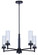 Benson Five Light Chandelier in Matte Black (387|ICH1205A05BK)