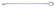 Downrod in White (387|DR24WH-1OD)
