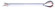 Downrod in Matte White (387|DR12MWH-1OD)