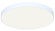 Luna LED Flush Mount in White (387|DL-10F-20WS-WH-C)