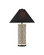 Nebulon Table Lamp One Light Table Lamp in Natural / Black (142|6000-1036)