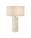 Casey One Light Table Lamp in Natural/Brass (142|6000-1033)