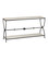 Agora Console Table in Natural/Rustic Bronze (142|4000-0245)