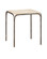 Crema Side Table in Natural / Bronze (142|4000-0221)