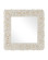 Piddock Square Mirror Mirror in White (142|1000-0164)