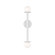 Nodes Two Light Wall Sconce in Matte White (454|KWL1012MWT)