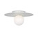 Nodes One Light Flush Mount in Matte White (454|KF1011MWT)