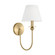 Elsay One Light Wall Sconce in Satin Brass (454|DJW1111SB)