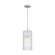 Liouet One Light Pendant in Brushed Nickel (454|DJP1211BS)