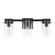 Garrett Three Light Vanity in Aged Iron (454|CW1003AI)