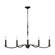 Wellen Five Light Chandelier in Aged Iron (454|CC1755AI)
