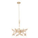 Branche 12 Light Chandelier in Warm Ivory (33|527055WIV)