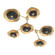 Cumulus LED Flush Mount in Gilded Brass (404|SMB0099-HL-GB-00-L3-BI)