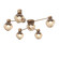 Luna LED Wall / Ceiling Mount in Novel Brass (404|SMB0095-H6-NB-FB-L3)