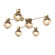 Luna LED Wall / Ceiling Mount in Gilded Brass (404|SMB0095-H6-GB-ZB-L3)