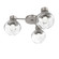 Luna LED Wall / Ceiling Mount in Beige Silver (404|SMB0095-H3-BS-ZC-L3)