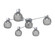 Vessel LED Wall / Ceiling Mount in Classic Silver (404|SMB0091-H6-CS-S-L3)