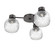 Vessel LED Wall / Ceiling Mount in Graphite (404|SMB0091-H3-GP-C-L3)