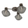 Mesa LED Wall / Ceiling Mount in Flat Bronze (404|SMB0089-H3-FB-S-L1)