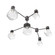 Gem LED Wall / Ceiling Mount in Graphite (404|SMB0039-HL-GP-C-L3)
