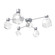 Gem LED Wall / Ceiling Mount in Classic Silver (404|SMB0039-H6-CS-C-L1)