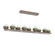 Cabochon LED Linear Suspension in Burnished Bronze (404|PLB0093-0C-BB-WL-CA1-L3-GE) Cabochon LED Linear Suspension in Burnished Bronze (404|PLB0093-0C-BB-WL-CA1-L3-GE)
