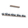 Cabochon LED Linear Suspension in Burnished Bronze (404|PLB0093-0C-BB-C-CA1-L3-BU)