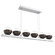Cabochon LED Linear Suspension in Classic Silver (404|PLB0093-0B-CS-WL-CA1-L3-FB)