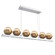 Cabochon LED Linear Suspension in Classic Silver (404|PLB0093-0B-CS-A-CA1-L1-NB)