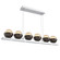 Cabochon LED Linear Suspension in Classic Silver (404|PLB0093-0B-CS-A-CA1-L1-FB)