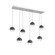 Cabochon LED Pendant in Classic Silver (404|PLB0093-07-CS-C-C01-L3-FB)