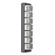 Tessera LED Outdoor Wall Sconce in Argento Grey (404|ODB0100-24-AG-TW-L2)