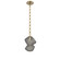 Mesa LED Pendant in Gilded Brass (404|LNB0089-01-GB-S-CH2-L1)