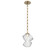 Mesa LED Pendant in Gilded Brass (404|LNB0089-01-GB-C-CH1-L1)