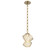 Mesa LED Pendant in Gilded Brass (404|LNB0089-01-GB-A-CH2-L3)