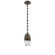 Pebble LED Pendant in Flat Bronze (404|LNB0079-01-FB-PC-CH3-L1)