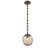 Aster Bulb One Light Pendant in Flat Bronze (404|LNB0062-01-FB-B-CH3-E2)