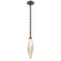 Rock Crystal LED Pendant in Flat Bronze (404|LNB0050-19-FB-CA-CH2-L1)