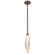 Rock Crystal LED Pendant in Flat Bronze (404|LNB0050-19-FB-CA-CH1-L3)
