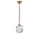 Terra One Light Pendant in Gilded Brass (404|LNB0047-01-GB-OC-CH2-E2)