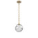 Terra One Light Pendant in Gilded Brass (404|LNB0047-01-GB-OC-CH1-E2)