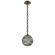 Terra One Light Pendant in Flat Bronze (404|LNB0047-01-FB-OS-CH2-E2)