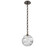 Terra One Light Pendant in Flat Bronze (404|LNB0047-01-FB-OC-CH1-E2)