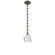 Gem LED Pendant in Flat Bronze (404|LNB0039-01-FB-C-CH3-L1)