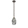 Ellisse One Light Pendant in Flat Bronze (404|LNB0035-01-FB-OS-CH2-E2)