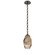Ellisse One Light Pendant in Flat Bronze (404|LNB0035-01-FB-OB-CH1-E2)